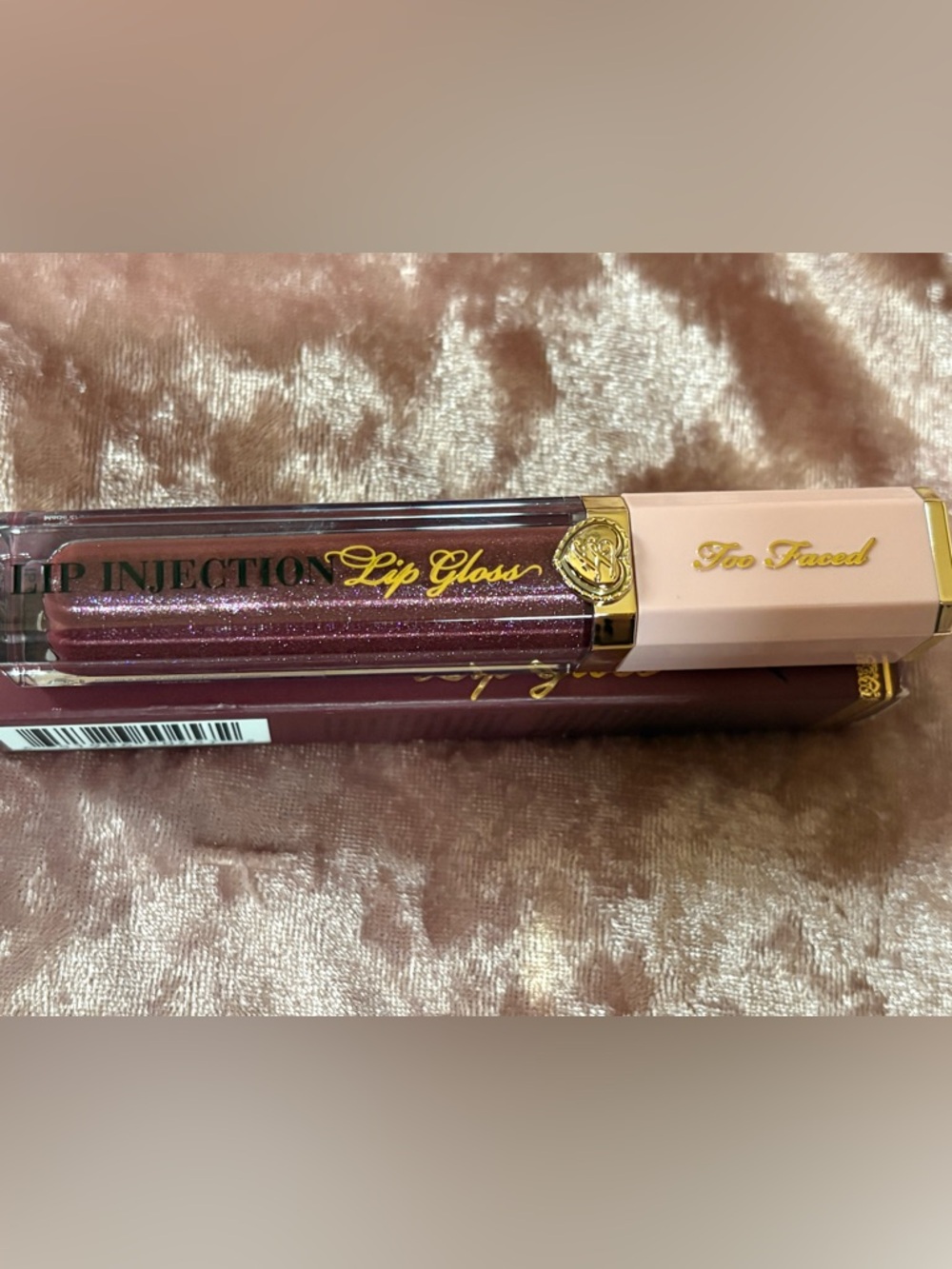 Too Faced Lip Injections Gloss in Shimmering-HOT LOVE